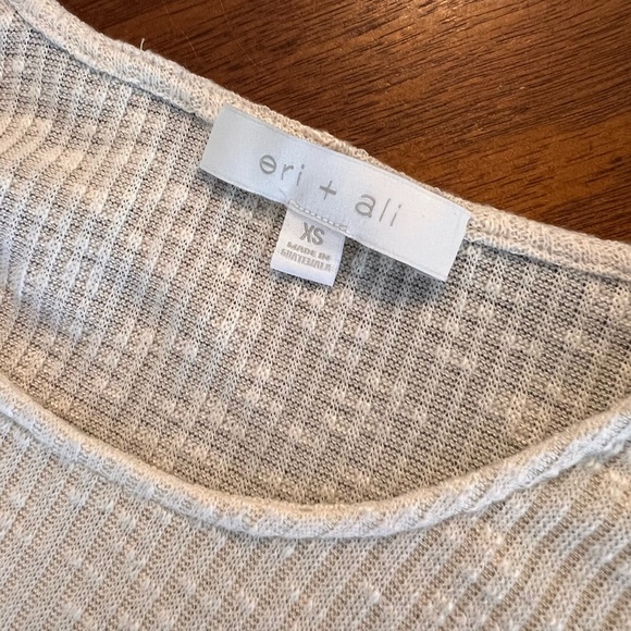 Anthropologie Cream Colour Long Sleeve Top - Picture 5 of 10